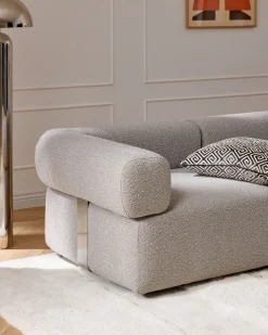 Modulo angolare in bouclé Anton