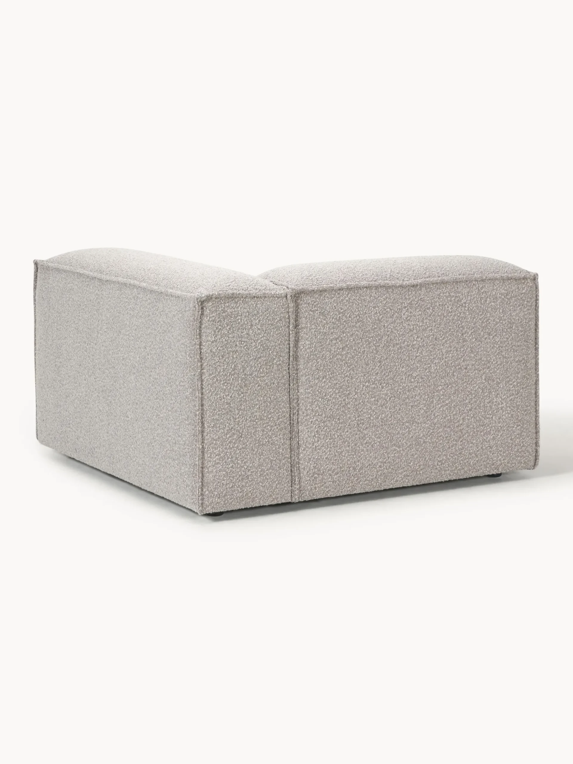 Modulo angolare in bouclé Lennon