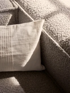 Modulo angolare in bouclé Lennon