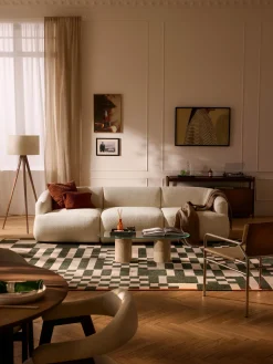 Modulo angolare in bouclé Sofia