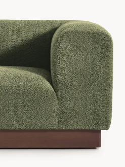 Modulo angolare in teddy bouclé Natalie