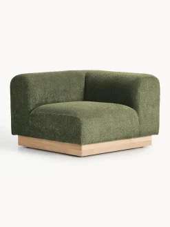 Modulo angolare in teddy bouclé Natalie