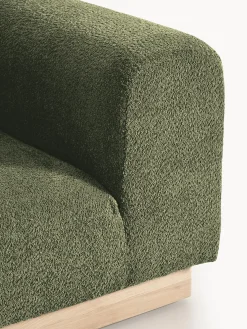 Modulo angolare in teddy bouclé Natalie