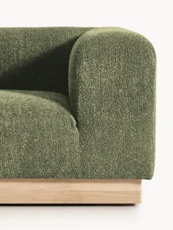 Modulo angolare in teddy bouclé Natalie