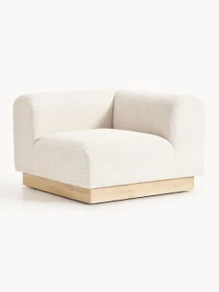Modulo angolare in teddy bouclé Natalie