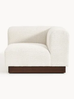 Modulo angolare in teddy bouclé Natalie