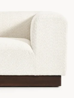 Modulo angolare in teddy bouclé Natalie
