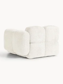 Modulo angolare in teddy-bouclé Tayla