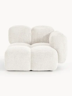 Modulo angolare in teddy-bouclé Tayla