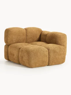 Modulo angolare in teddy-bouclé Tayla