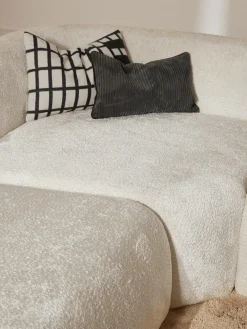Modulo angolare in teddy-bouclé Wolke