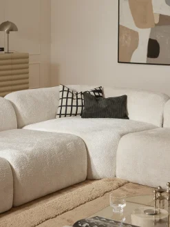 Modulo angolare in teddy-bouclé Wolke