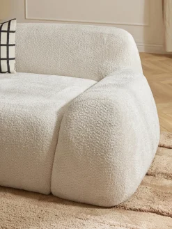 Modulo angolare in teddy-bouclé Wolke