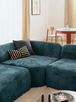 Modulo angolare in teddy-bouclé Wolke