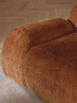 Modulo angolare in teddy-bouclé Wolke