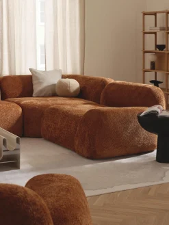 Modulo angolare in teddy-bouclé Wolke
