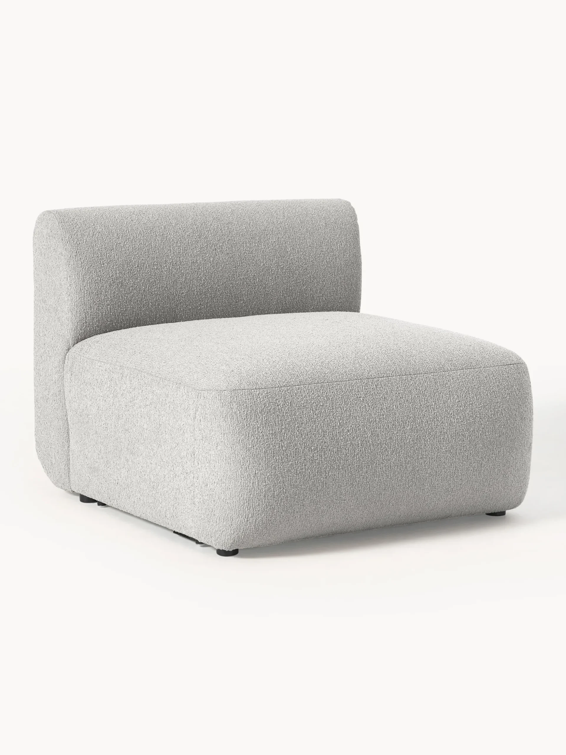 Modulo centrale in bouclé Sofia