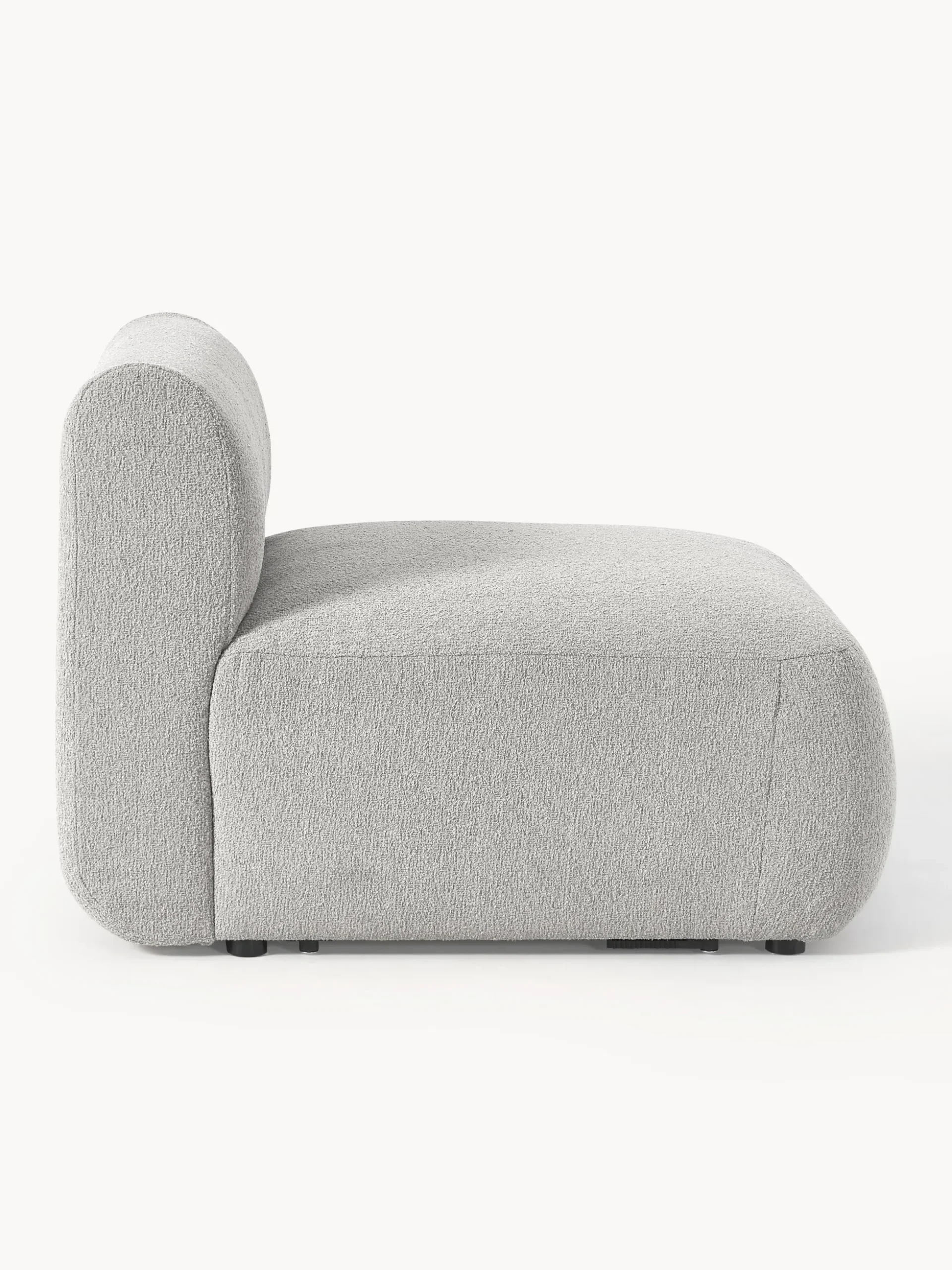 Modulo centrale in bouclé Sofia