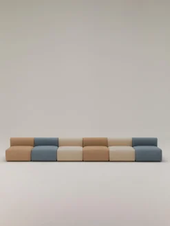 Modulo centrale in bouclé Sofia