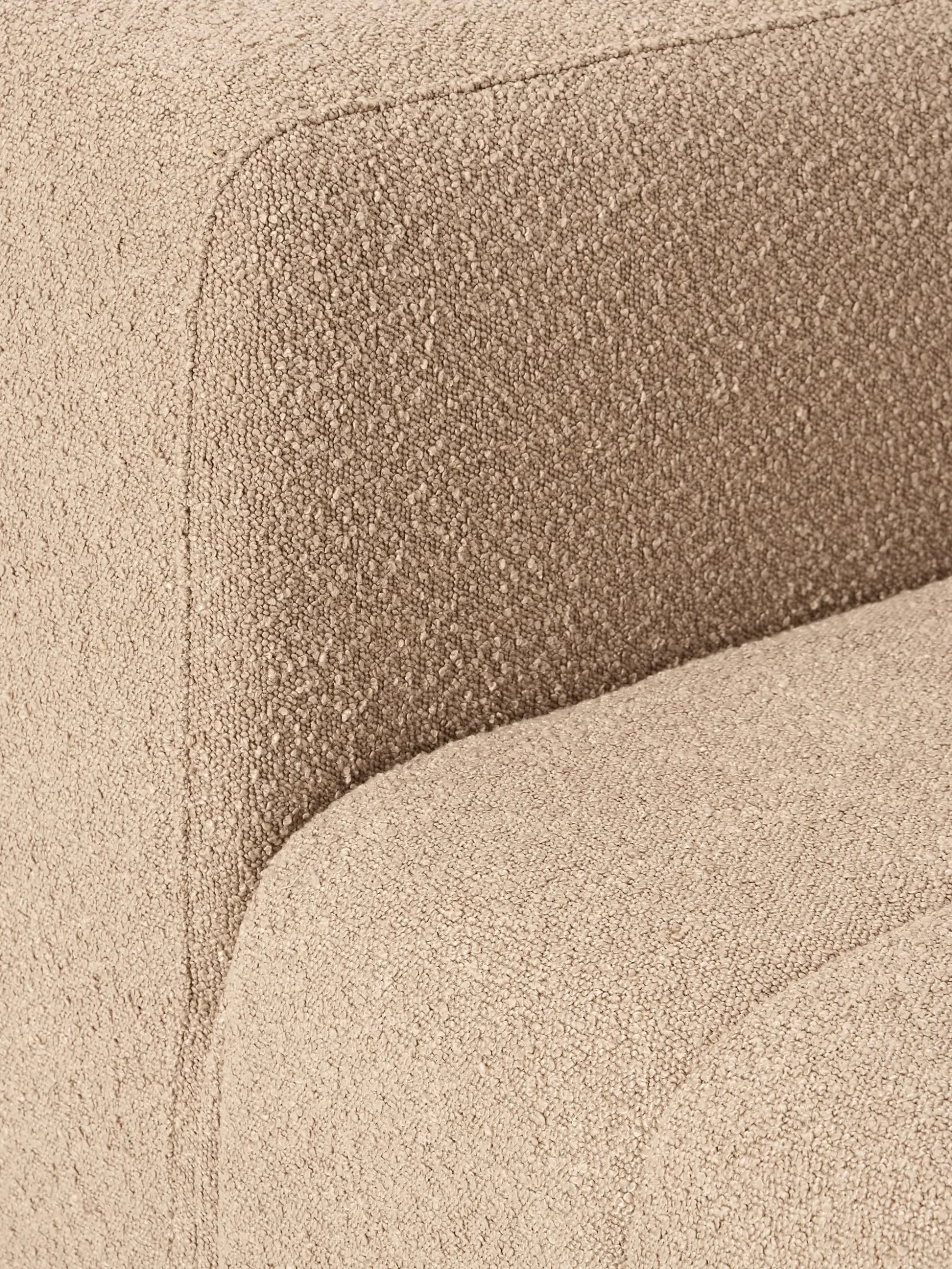Modulo centrale in bouclè Lena