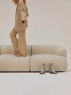 Modulo centrale in bouclé Sofia