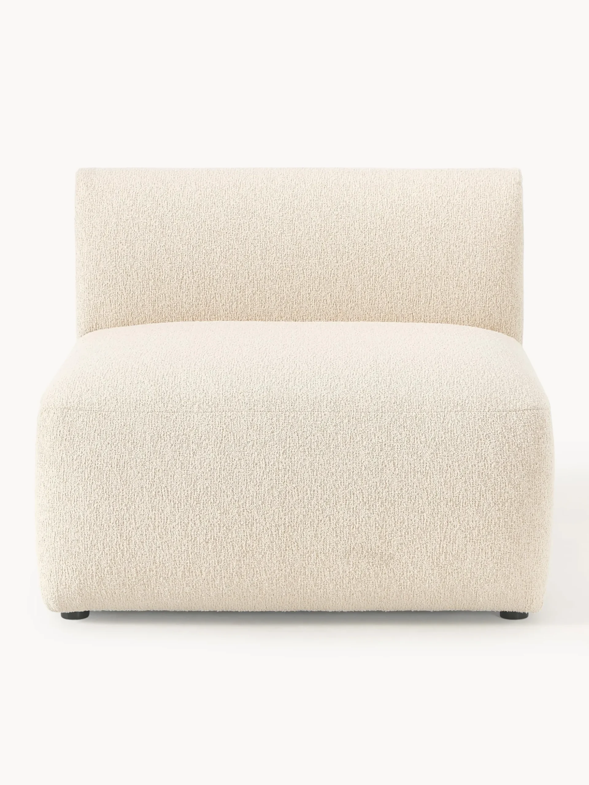 Modulo centrale in bouclé Sofia