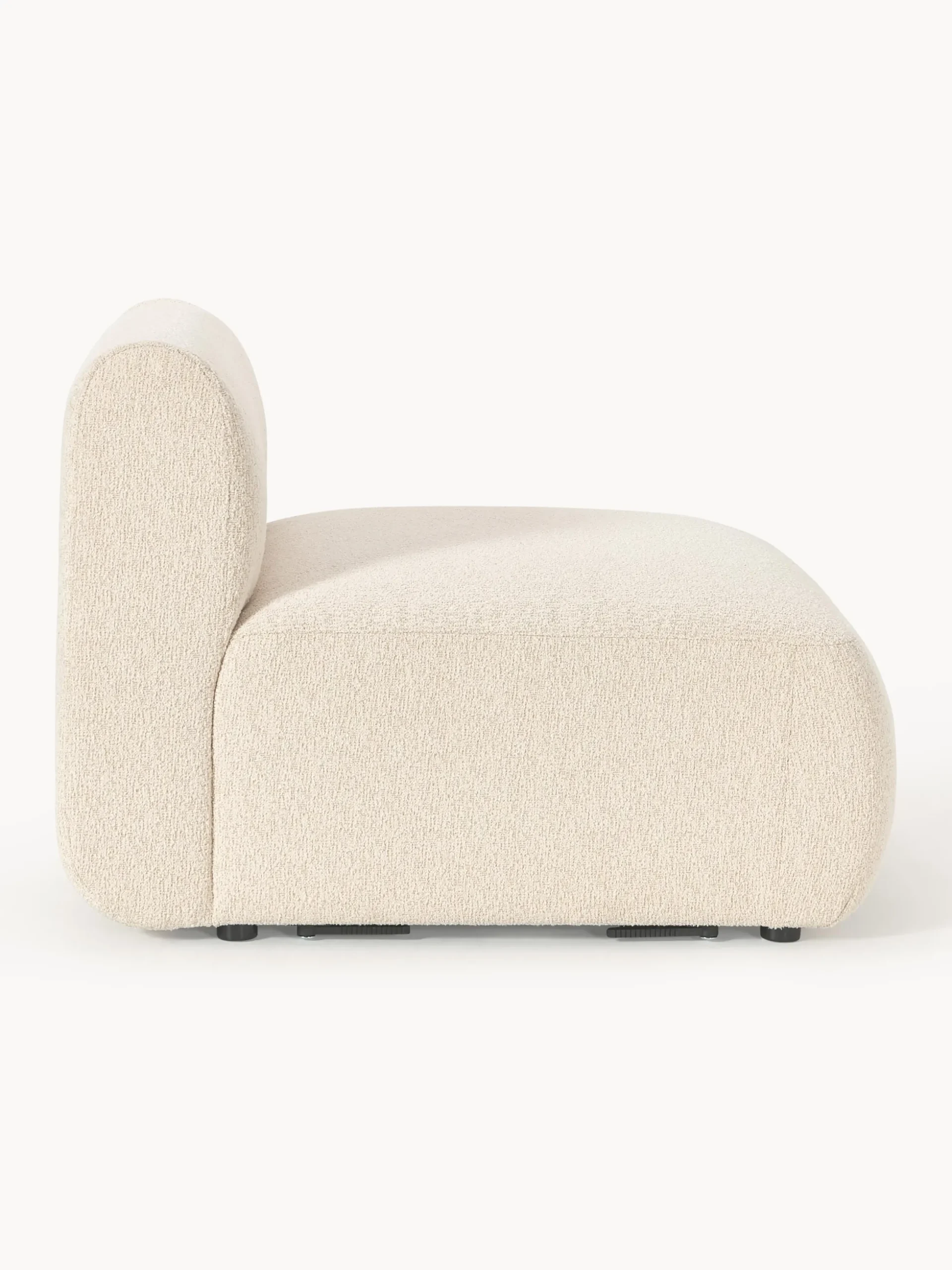 Modulo centrale in bouclé Sofia