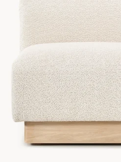 Modulo centrale in teddy bouclé Natalie