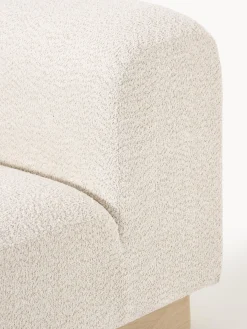 Modulo centrale in teddy bouclé Natalie