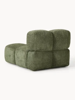 Modulo centrale in teddy-bouclé Tayla