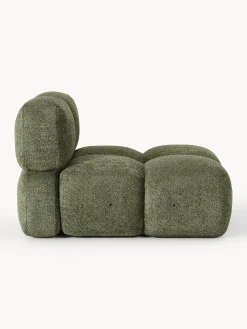 Modulo centrale in teddy-bouclé Tayla