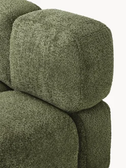 Modulo centrale in teddy-bouclé Tayla
