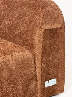 Modulo centrale in teddy-bouclé Wolke