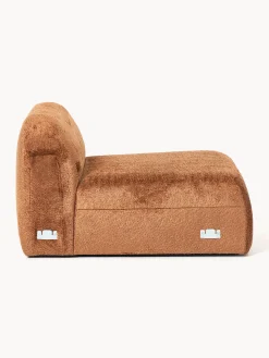 Modulo centrale in teddy-bouclé Wolke