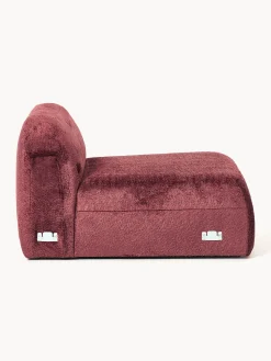 Modulo centrale in teddy-bouclé Wolke