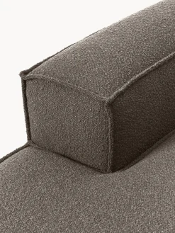 Modulo chaise lounge in bouclé Lennon