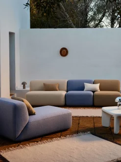 Modulo divano da giardino Naomi