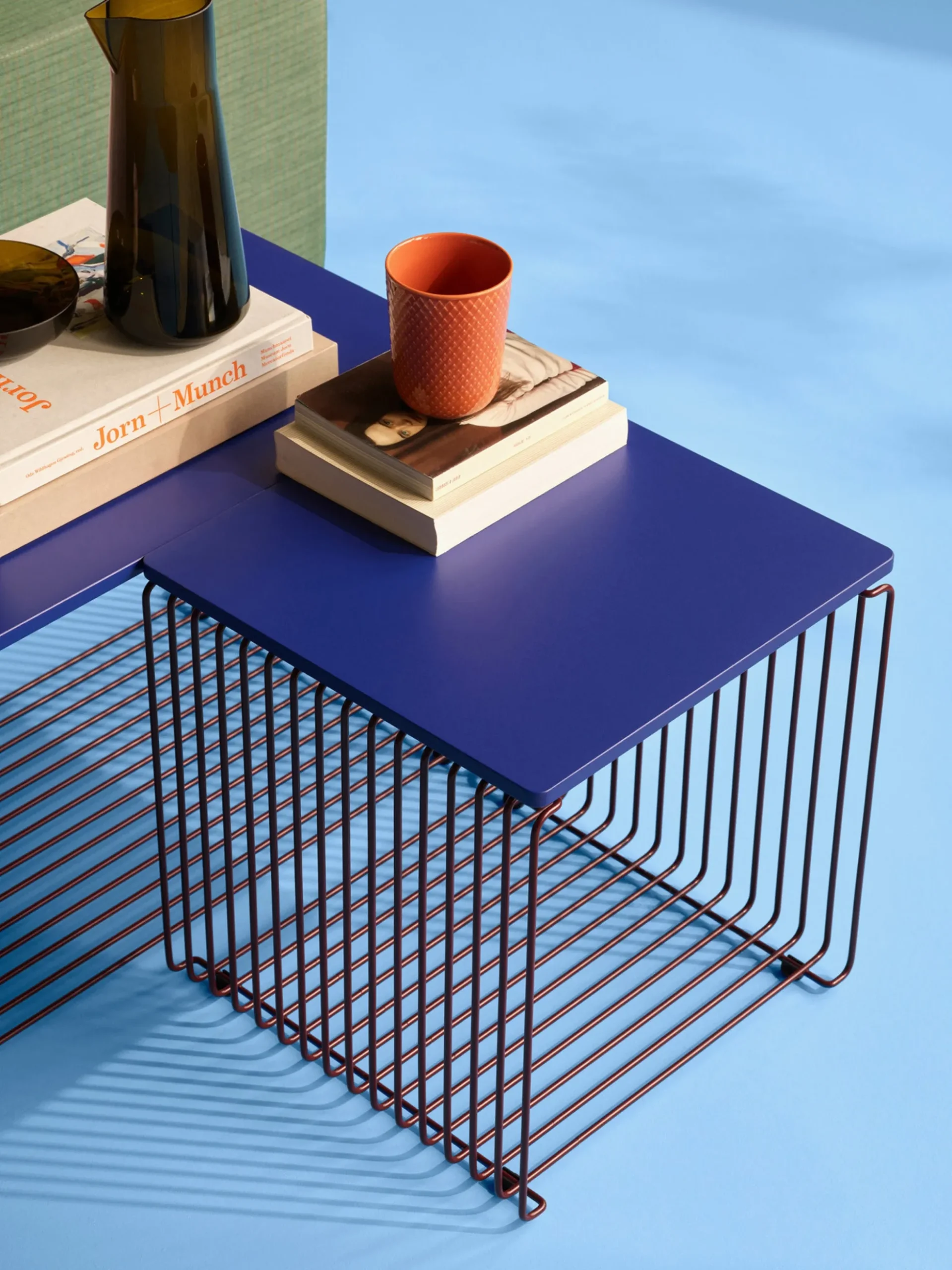 Modulo per sistema di scaffali Panton Wire Single, larg. 35 cm