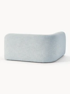Modulo angolare arrotondato in bouclé Wolke