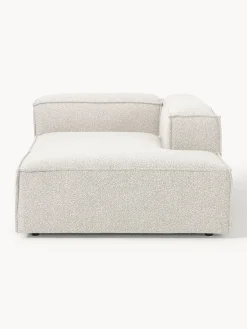 Modulo angolare chaise loungue in bouclé Lennon