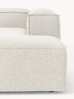 Modulo angolare chaise loungue in bouclé Lennon