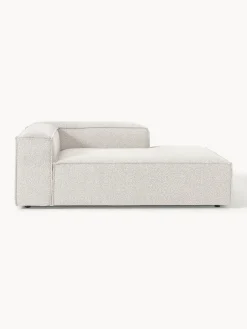 Modulo angolare chaise loungue in bouclé Lennon