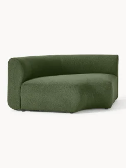 Modulo angolare curvo in bouclé Sofia