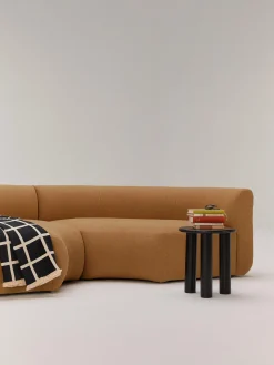 Modulo angolare curvo in bouclé Sofia