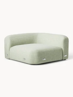 Modulo angolare curvo in bouclé Wolke