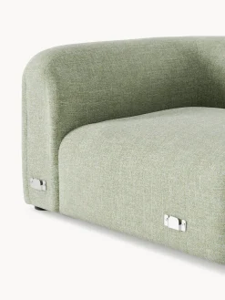 Modulo angolare curvo in bouclé Wolke