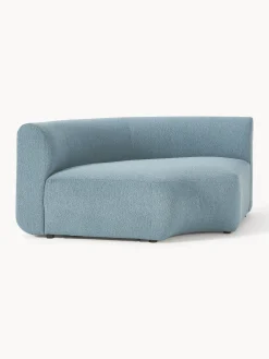 Modulo angolare curvo in bouclé Sofia