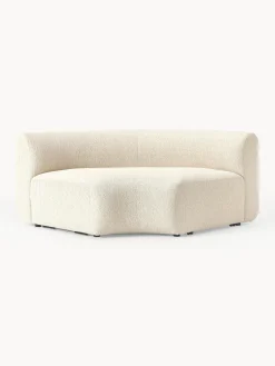 Modulo angolare curvo in bouclé Sofia