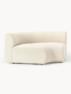 Modulo angolare curvo in bouclé Sofia