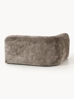 Modulo angolare curvo in teddy-bouclé Wolke